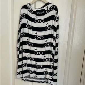 Milk Snob Harry Potter Black and White Striped Cover